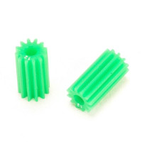 PN Racing PNWC MACHINE CUT DELRIN 64P 12T LONG PINION GEAR 2 PCS GREEN PN Racing PNWC MACHINE CUT DELRIN 64P 12T LONG PINION GEAR 2 PCS GREEN