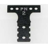 PN Racing Mini-Z MR04 MM G10 Black Fiber Glass T-Plate #2