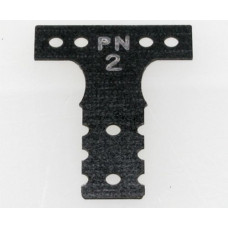 PN Racing Mini-Z MR04 MM G10 Black Fiber Glass T-Plate #2 PN Racing Mini-Z MR04 MM G10 Black Fiber Glass T-Plate #2