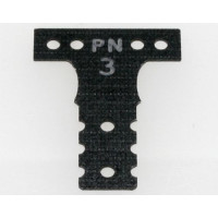 PN Racing Mini-Z MR04 MM G10 Black Fiber Glass T-Plate #3